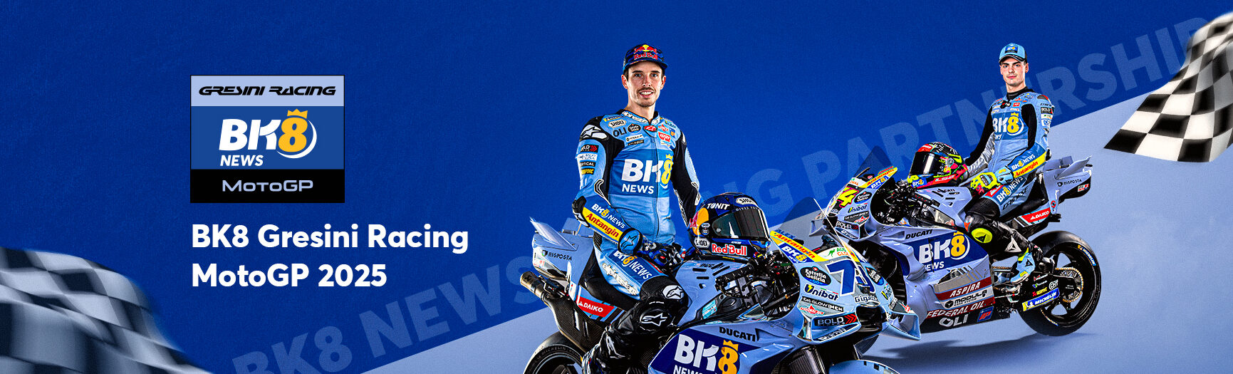 Banner quảng cáo sự kiện BETA ALL Gresini Announcement tại 123win